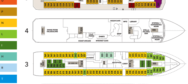 Virtual Tour of MS Nordnorge